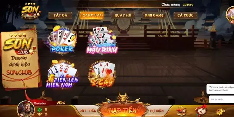 Mini game Sonclub luật chơi đơn giản, cơ hội kiếm thưởng khủng 